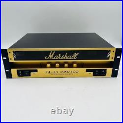 Marshall EL34 100W Vacuum Tube Power Amplifier Rare Used Clean Condition