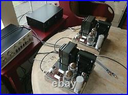 Matched Pair Dynaco Mark III Monoblock Tube Amplifier Audiophile KT88 + Mullard