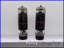 Matched Pair Motorola 6AQ5/6005/6V6 Power Pentode Amplifier Audio Vacuum Tube V