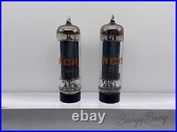 Matched Pair RCA 6AQ5/6005/6V6 Power Pentode Amplifier Audio Vacuum Tube Valve