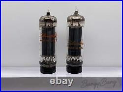 Matched Pair Silvertone 6AQ5/6005/6V6 Power Pentode Amplifier Audio Vacuum Tube