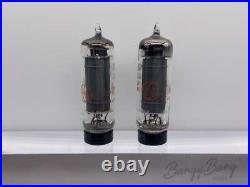 Matched Pair Vintage General Electric 6AQ5/6005/6V6 Power Pentode Amplifier Audi