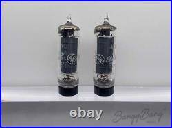 Matched Pair Vintage General Electric 6AQ5/6005/6V6 Power Pentode Amplifier Audi