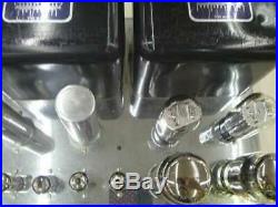 McIntosh MC-60 MC60 Monoblock Vacuum Tube Amplifier Amp Tested Working Used
