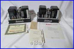 McIntosh MC30 Amplifier Tube Mono Blocks Serviced (Pair) Amps