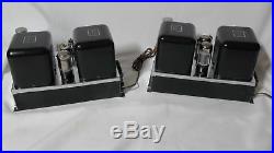 McIntosh MC30 Amplifier Tube Mono Blocks Serviced (Pair) Amps