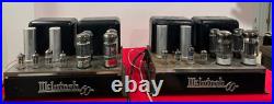 McIntosh MC60 Monoblock Tube Power Amplifiers please read look at a the video