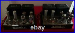 McIntosh MC60 Monoblock Tube Power Amplifiers please read look at a the video