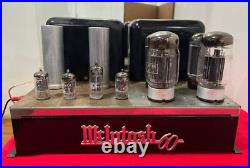 McIntosh MC60 Monoblock Tube Power Amplifiers please read look at a the video