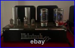 McIntosh MC60 Monoblock Tube Power Amplifiers please read look at a the video