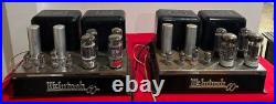 McIntosh MC60 Monoblock Tube Power Amplifiers please read look at a the video