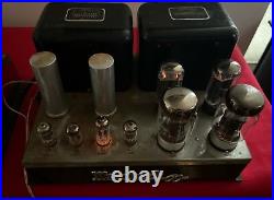McIntosh MC60 Monoblock Tube Power Amplifiers please read look at a the video