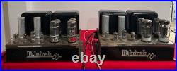 McIntosh MC60 Monoblock Tube Power Amplifiers please read look at a the video