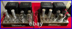 McIntosh MC60 Monoblock Tube Power Amplifiers please read look at a the video
