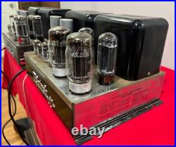 McIntosh MC60 Monoblock Tube Power Amplifiers please read look at a the video