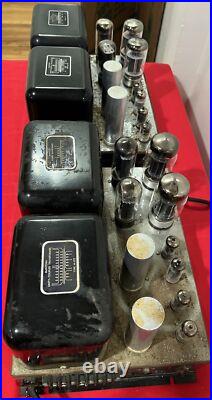 McIntosh MC60 Monoblock Tube Power Amplifiers please read look at a the video