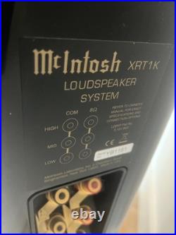 Mcintosh C2300 tube preamplifier, pair of power amplifiers, monitor, Speakers