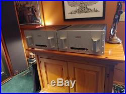 Melos High Current 402 Triode Monoblock Tube Amps. Restored/Recapped