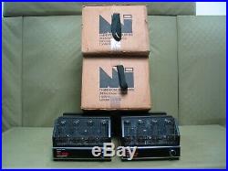 Mentmore Industries M-100 Vintage Tube Mono-Block Amplifiers (One Owner)