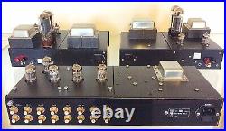 Newton Mono Block EL34 Valve Tube Amplifiers & Pre Amp ECC83 Phono Stage Lumley
