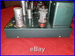 Nice Pair Good Working Altec A340A Monoblock Tube 6550 Amplifiers