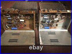 Nice Pair of rebuilt vintage HiFi Heathkit W5M Monoblock tube amps-vintage tubes