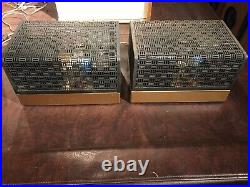 Nice Pair of rebuilt vintage HiFi Heathkit W5M Monoblock tube amps-vintage tubes