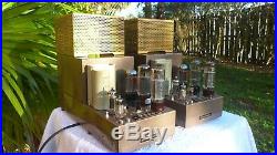 ORIGINAL 1960's MARANTZ MODEL 5 PAIR OF MONO BLOCK TUBE AMPLIFIERS OUTSTANDING