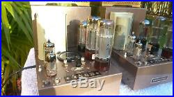 ORIGINAL 1960's MARANTZ MODEL 5 PAIR OF MONO BLOCK TUBE AMPLIFIERS OUTSTANDING