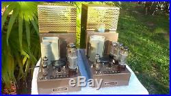 ORIGINAL 1960's MARANTZ MODEL 5 PAIR OF MONO BLOCK TUBE AMPLIFIERS OUTSTANDING