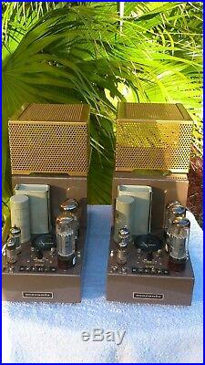 ORIGINAL 1960's MARANTZ MODEL 5 PAIR OF MONO BLOCK TUBE AMPLIFIERS OUTSTANDING