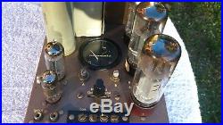 ORIGINAL 1960's MARANTZ MODEL 5 PAIR OF MONO BLOCK TUBE AMPLIFIERS OUTSTANDING