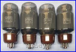OSRAM 4 x KT66 tubes Matched Smoke glass The BEST KT88 300B 6L6 EL34 2A3 U52