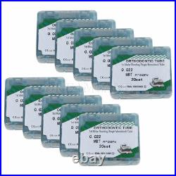 Orthodontic Buccal Tube 1st Molar MBT 0.022 Monoblock Bondable Non-Conv