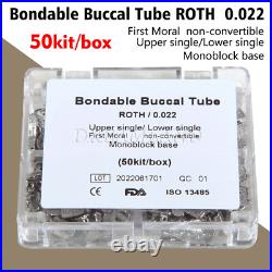 Orthodontic Buccal Tubes 1st Molar MBT/Roth 0.022 Monoblock