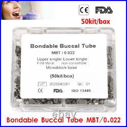 Orthodontic Buccal Tubes 1st Molar MBT/Roth 0.022 Monoblock A