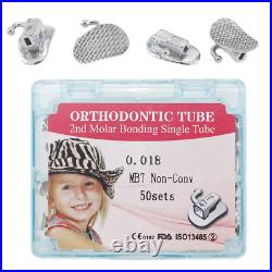 Orthodontic Buccal Tubes Tubos De Ortodoncia Roth MBT 0.022 0.018 1st 2nd Molar