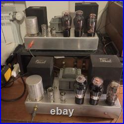 Orthophonic Monoblock Power Amps Pair Vintage