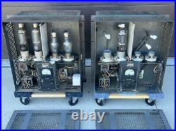 PAIR Altec Lansing A-287W Vacuum Tube Power Amplifiers Peerless Stereo Triode