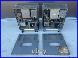 PAIR Altec Lansing A-287W Vacuum Tube Power Amplifiers Peerless Stereo Triode