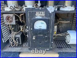 PAIR Altec Lansing A-287W Vacuum Tube Power Amplifiers Peerless Stereo Triode