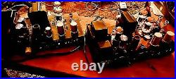 PAIR Bogen Presto MO100 MONO BLOCK CA. 1960 HIFI 100WPC 6550 TUBE AMP AUDIOPHILE