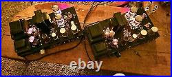 PAIR Bogen Presto MO100 MONO BLOCK CA. 1960 HIFI 100WPC 6550 TUBE AMP AUDIOPHILE