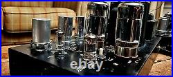 PAIR Bogen Presto MO100 MONO BLOCK CA. 1960 HIFI 100WPC 6550 TUBE AMP AUDIOPHILE