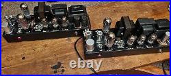 PAIR Bogen Presto MO60 MONO BLOCK 60wpc TRIPLE RECTIFIED VTG TUBE POWER AMP RARE