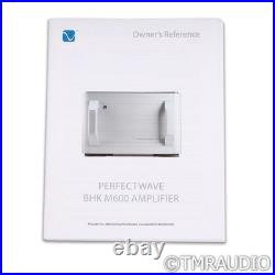 PS Audio BHK 600 Signature Tube Hybrid Monoblock Power Amplifiers Silver Pair