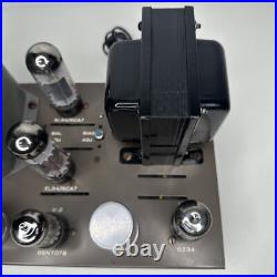 Pair (2) Eico HF-50 Monoblock Tube Power Amplifiers For Parts or Repair Rare