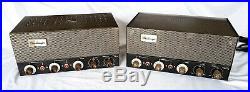 Pair Bogen Challenger CHA33 Monoblock Tube Amplifiers 6L6 Guitar Dual Rectifiers