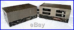 Pair Bogen Challenger CHA33 Monoblock Tube Amplifiers 6L6 Guitar Dual Rectifiers