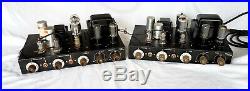 Pair Bogen Challenger CHA33 Monoblock Tube Amplifiers 6L6 Guitar Dual Rectifiers